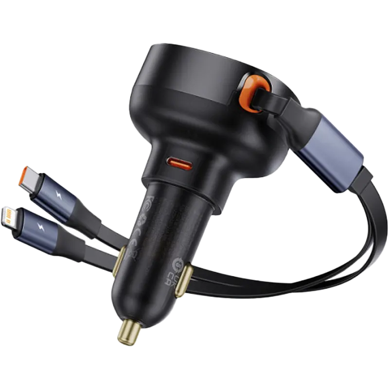 Baseus Car Charger C+ Retractable Cable 60W 2 Mascom International.webp